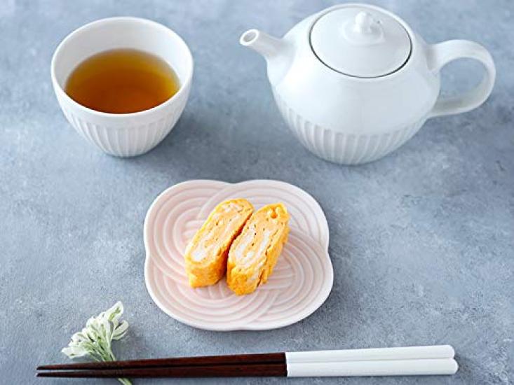 EAST Table Small Plate 11cm Musubi Matte Color Pink Made In Japan Microwave Safe Dishwasher Safe Soy Sauce Plate Delicacy Plate 85-002-02