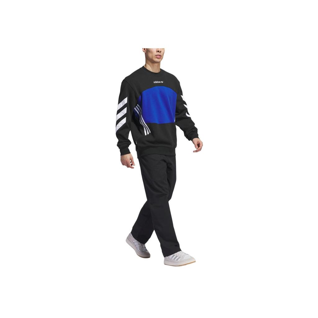 Adidas Originals Premiere FW24 Crewneck Sweatshirt Street Skate Style Cotton Long Sleeve American Vintage Hoodie Men Sweatshirt IY1613