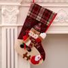 Knitting Christmas Socks Candy Bag Christmas Tree Decorations Christmas Gift Bag  New Year