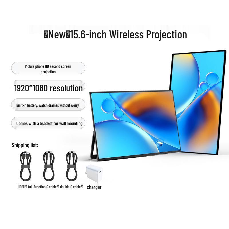 EIMIO 23.8" 4K 180Hz Portable Gaming Monitor with Touchscreen for PS5 Usage