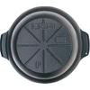 Seieido Nanbu Rice Bottom Inner 80mm Pot, 3-go Cooker, Diameter 130mm, Dimension 175mm, Depth