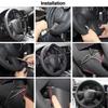 DIY Car Steering Wheel Cover Suede For BMW X3 F25 2010- 2017 X4 F26 2014 - 2018