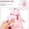 15cm Slow Climb Toy For Little Pig Cartoon Software Squid Animal Toy Birthday Gift For Kids Funny Sensual Stress Toy For Boy Girl - DD