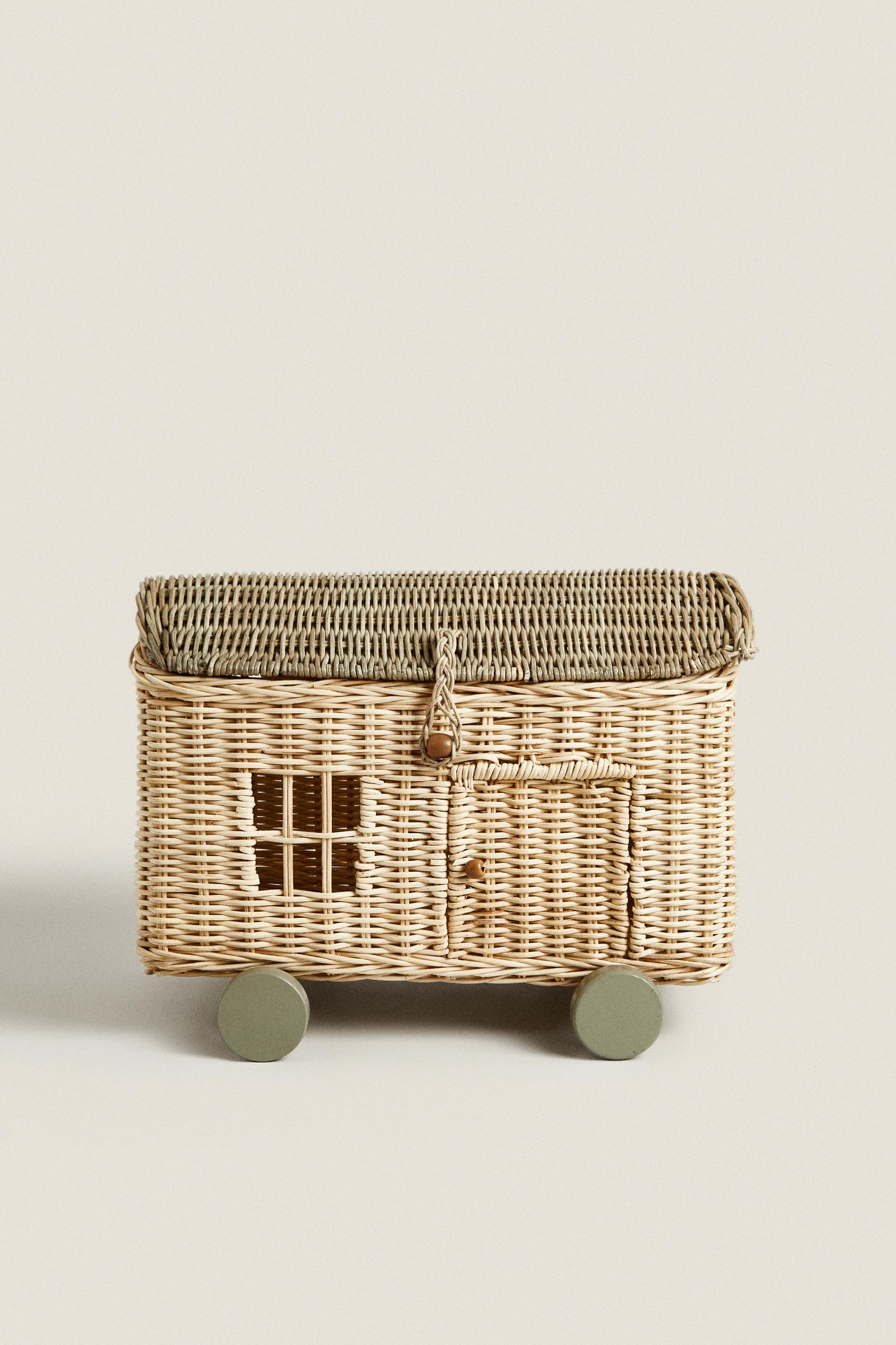 

КОРЗИНА ДЛЯ ДОМА ИЗ РОТАНГА