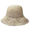 Lafite Straw Fan Flower Hollow Straw Hat Women'S Summer Vacation Leisure Big Edge Beach Hat Foldable Sun Hat