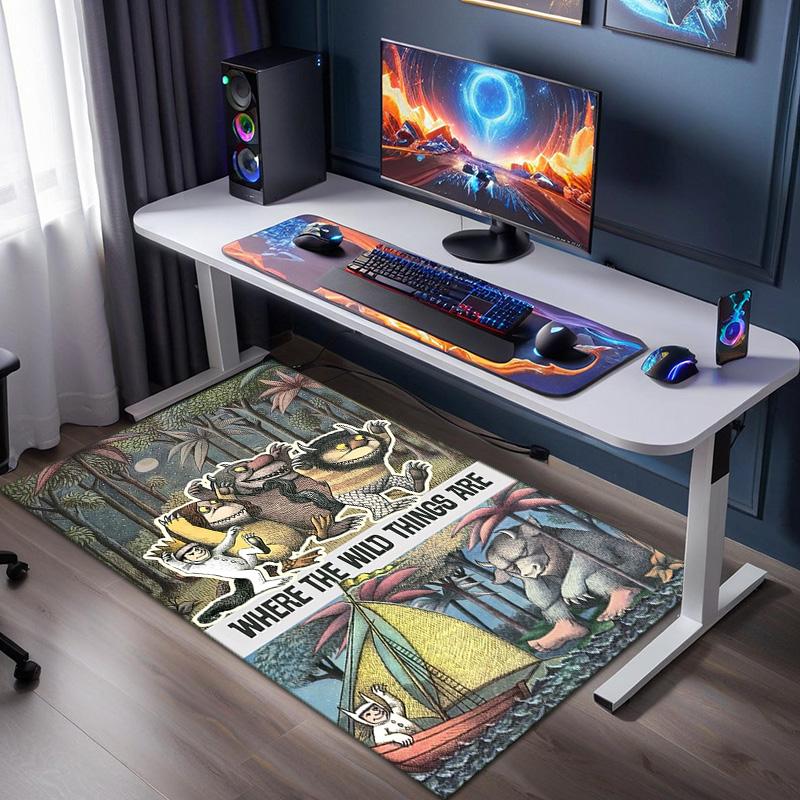 Where Wild Things Are Carpet Suitable Room Bedroom Doormats Office Balcony Decorative Carpet Carpet Living Room And Bedroom Mats Doormat