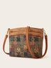 2025 Women's Ethnic Retro Shoulder Messenger Bags with Unique Bark Design