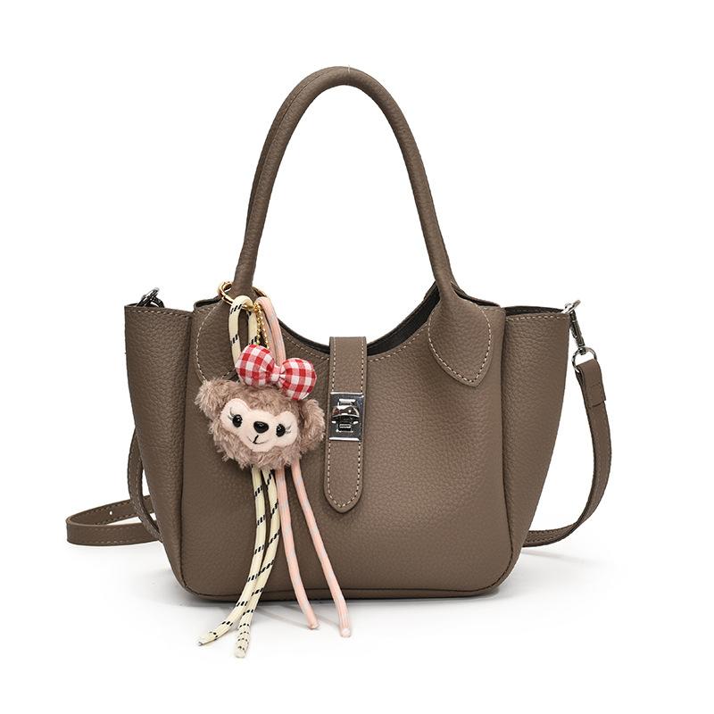 

Нишевая портативная сумка-корзина для овощей, женская весенняя новая модная сумка-ведро, универсальная сумка-мессенджер without pendant