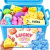 Mehrere langsam aufgehende Squishies, zufällige Auswahl: Käse-Quetschspielzeug, Gedämpfte Brötchen und Knödel,Langes Butterbrot,Bär-Squishy-Spielzeug