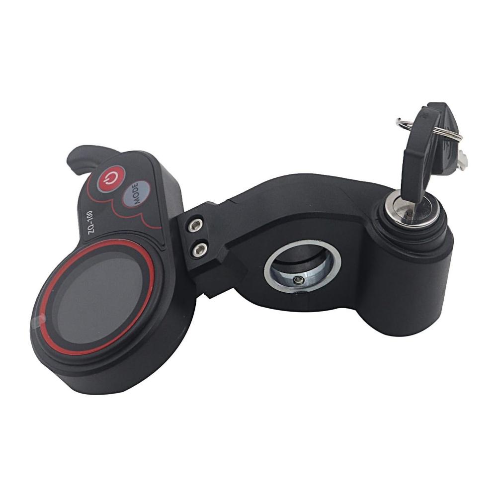 LCD Display Throttle Meter 6PIN Switch with Electric Door Lock Key For Electric Scooter