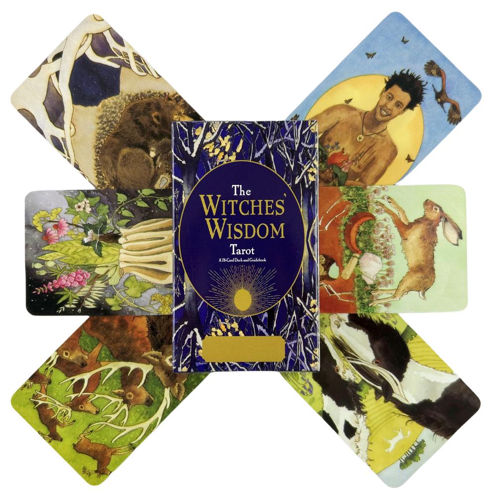 The Witches Wisdom Tarot Cards Game For Beginners Fate Visions Divination Edition Oracke Playing Board Deck