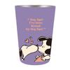 Onishi Ken Seihan PEANUTS Stainless Steel Tumbler PURPLE H12 Size Approx. 8.6 PK-1803