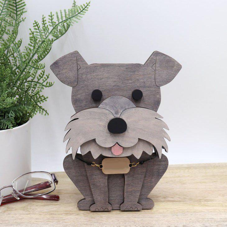 2023 Деревянный держатель для очков в виде животного и настольное украшение