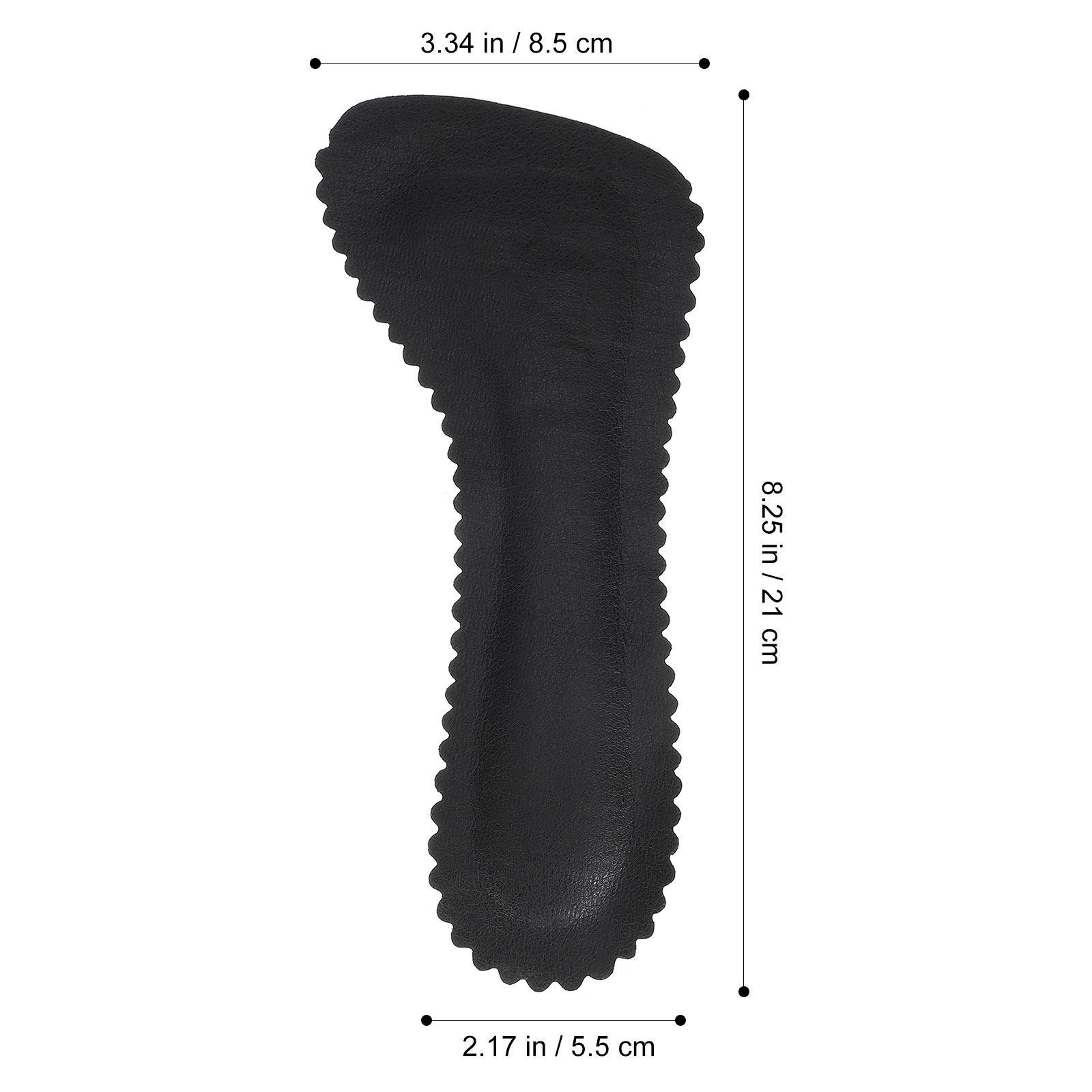 

1 Pair High Heel Anti-Slip Insoles White Shoe Cushions for Women Daily Use Foot Care Insoles Reduce Muscle Fatigue and чорний