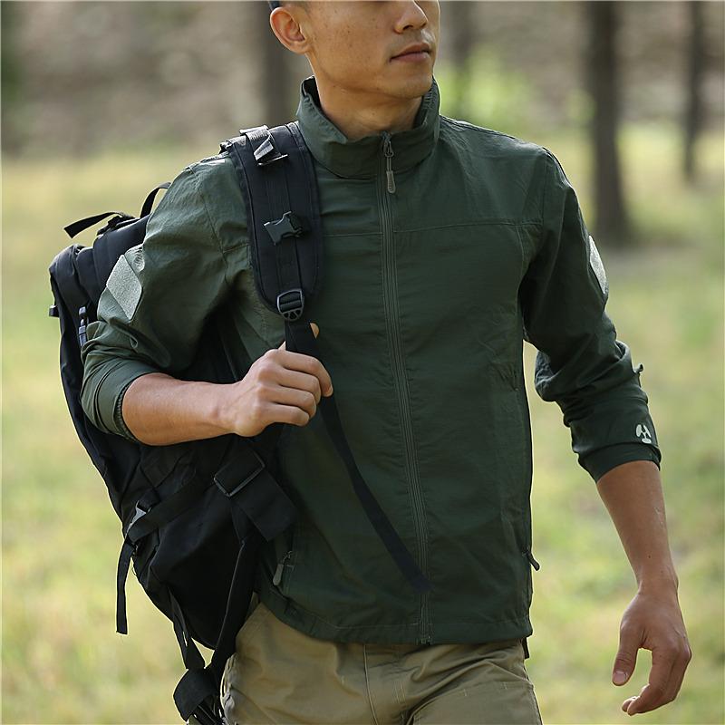 Hiking Jackets Men's Sun ProtectiveJackets Al Clothing Men Waterproof Windbreakers