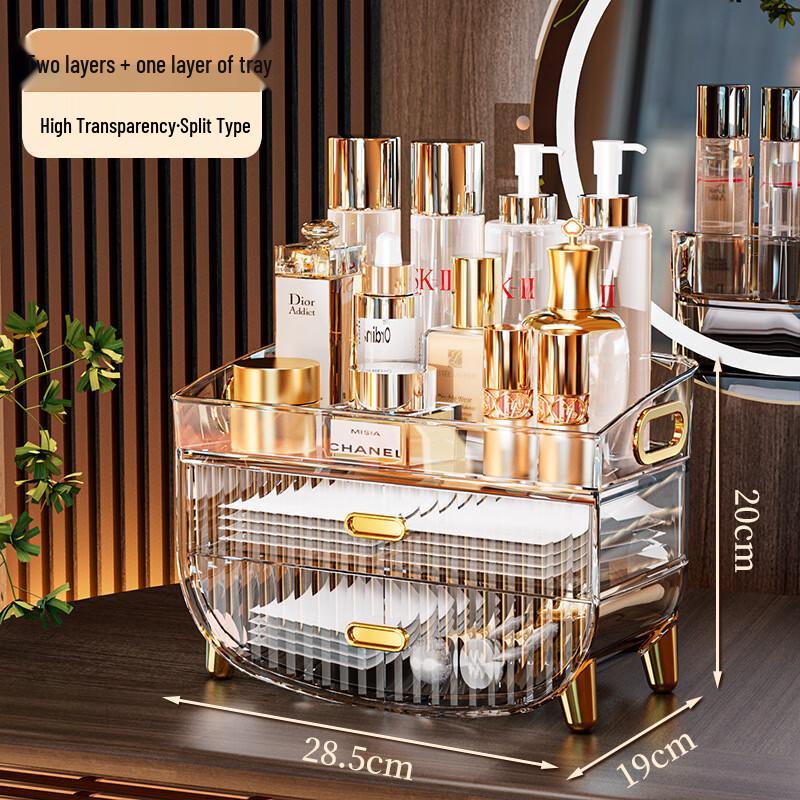 Zunwei Large Capacity Acrylic Makeup Organizer