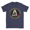 Mass Effect N7 T-Shirt Sommer Vintage T-Shirts Baumwolle Freizeit T-Shirt Für Paar Lässige T-Shirts