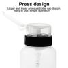 200ml Kunststoff Nagel UV Gel Polnisch Entfernung Wasser Leere Presse Dispenser Flasche