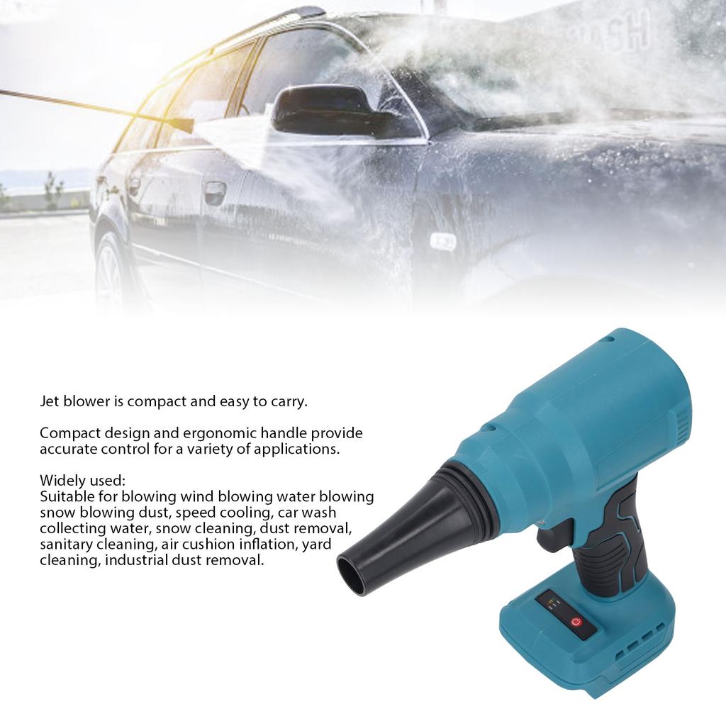 Jet Dry Mini Blower 85000RPM Brushless Ducted Jet Dry Blower Fan for BL1815 BL1820 BL1830 BL1840 BL1850 BL1860 BL1845 BL1890