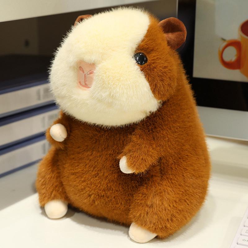 Adorable Cartoon Guinea Pig Plush Pillow Toy - Ideal Birthday Gift