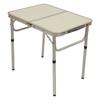 ABMH-Lightweight Folding Camping Table Portable-Aluminum Foldable Picnic Table,Collapsible Dining Table For Indoor Outdoor