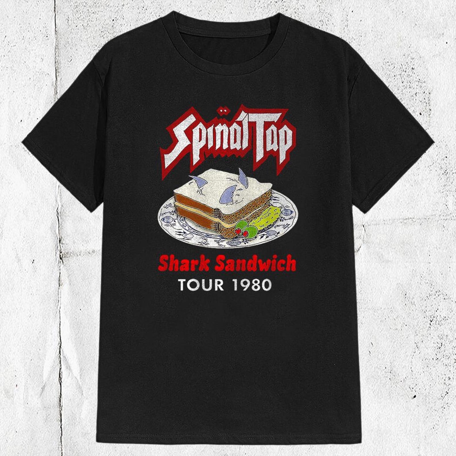 70s 80s Spinal Tap Band T shirt L