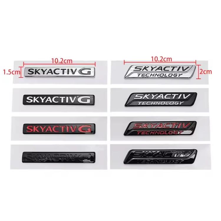 Mazda SKYACTIV Sticker for M3, M5, Atenza, Axela, 3, 6 Logo Decoration