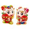 Full Back Adhesive Blessing Door Sticker Chinese New Year Sticker  Spring Festival Decor