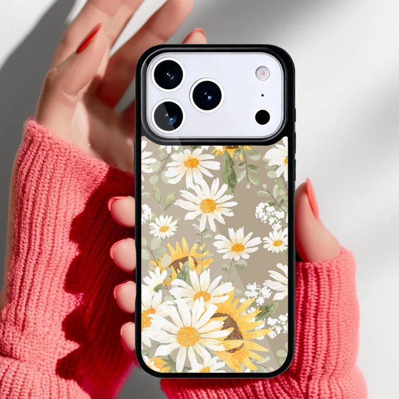 Vintage Sunflowers Phone Case for iPhone 17 Air 16e 15 14 13 Pro Max Back Cover for 12 11 Pro Coque