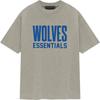 Essentials X NBA Minnestota Timberwolves Tee Grey Blue Unisex Tops 125AL244107F