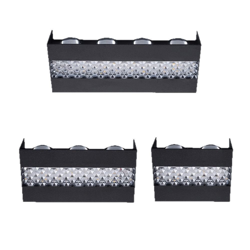 AC85-265V LED Wall Lamp Up Down Illumination 10W/8W/6W Waterproof Wall Light Modern Energy Saving Outdoor Wall Lantern House