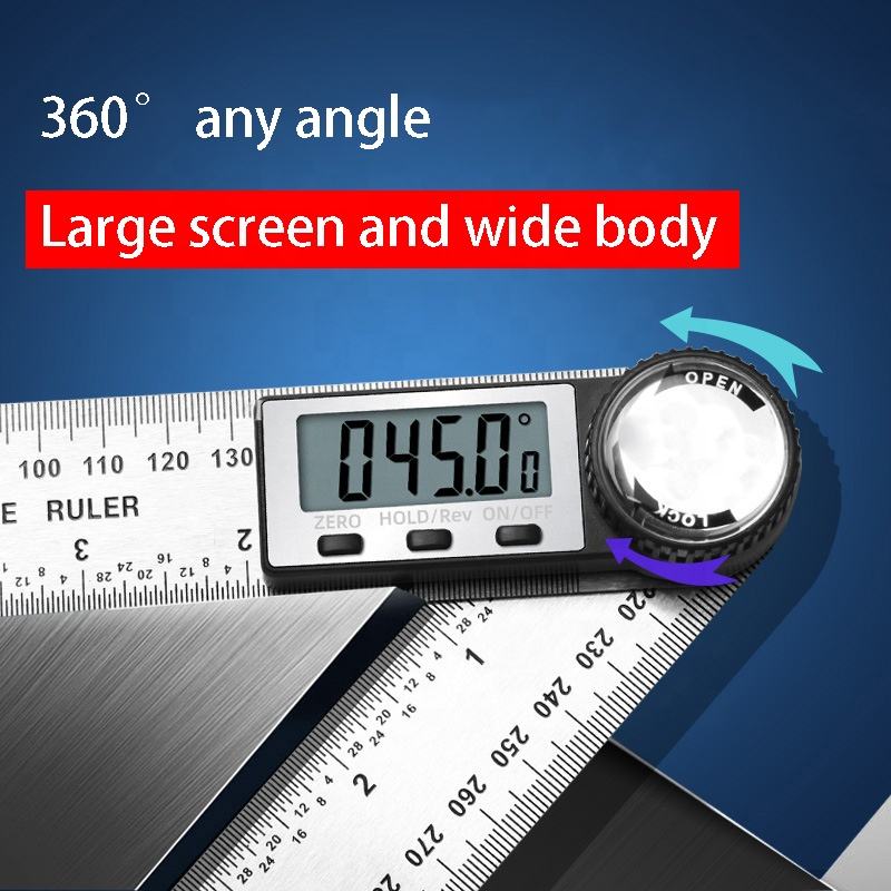 Digital Angle Finder Ruler 360 Degree Protractor Digital Angle Ruler Other Measuring Gauging Tools