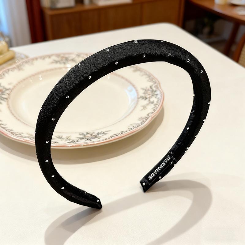 Элегантный корейский набор ободка и заколок для волос с точками из страз - Универсальный и модный набор аксессуаров для волос