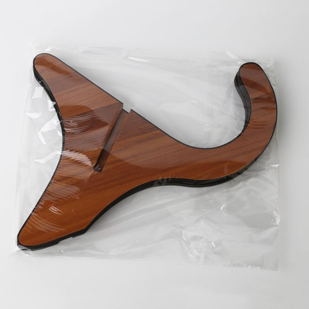 Foldable Small Guitar Wooden Bracket Display Stand Violin Wooden Bracket  Guitar Accessories