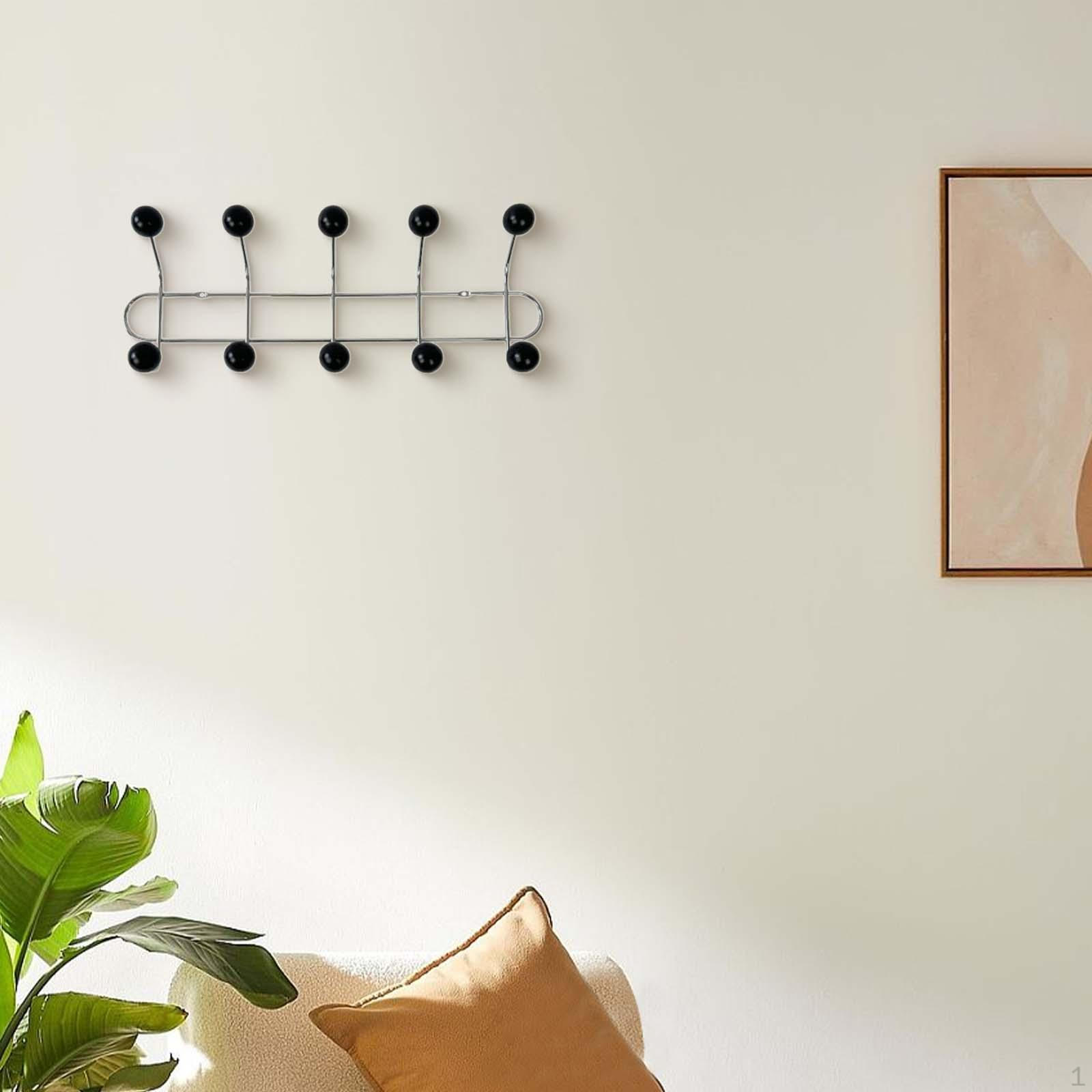 

Установленная вешалка с крючками для эффективной экономии места 5 Hooks