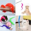 12Pcs Fun Worm Magic Props Pet Toys For Children Kids Beginners Wiggly Twisty Worm With Invisible String Party Games Trick Toys