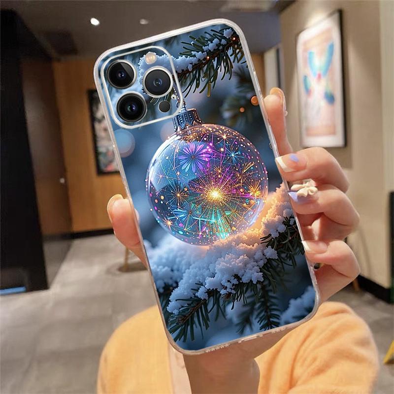 Phone Case For iphone 17 Pro Max 17Pro 17Air 16 15 14 13 Pro Max 15 16 Pro 15Plus Christmas Tree