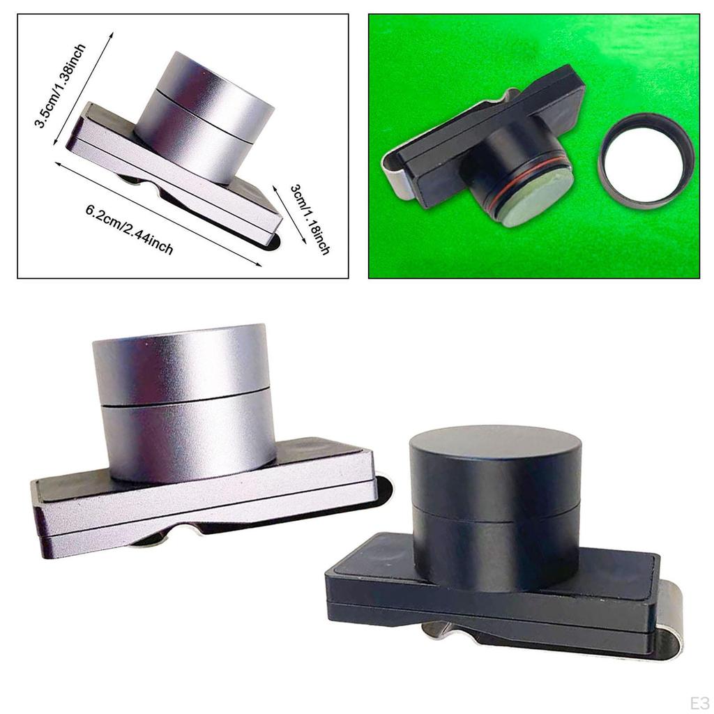 Biljardkritshållare Fodral Praktisk Förvaring Bärbar Aluminiumlegering Lättvikt Snooker