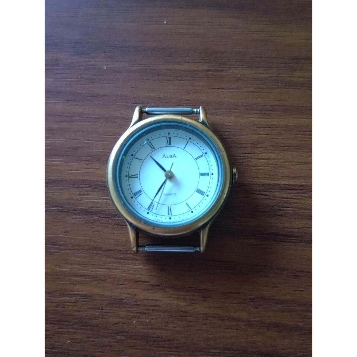[Operation not confirmed] SEIKO ALBA Seiko Alba face only Junk -022