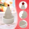 Weihnachts-Teelichthalter Kerzenbecher Klein Dekoratives Baumdesign für Tisch