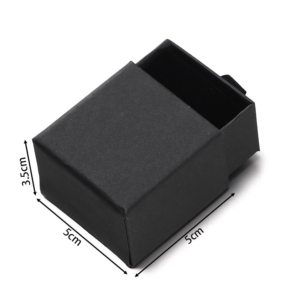 Creative Drawer Jewelry Packaging Box Necklace Ring Earing Bracelet Storage Organizer Display Stand Solid Color Paper Gift Boxes