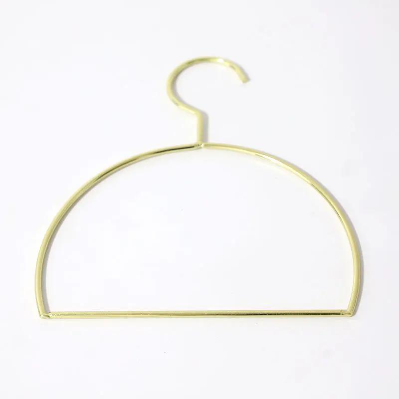 

10/20/30 шт. вешалки для шарфов из металла, полукруглая вешалка из розового золота для взрослых и детей, органайзер для шкафа, стойка для одежды, полотенце, ремень, галстук 30PCS