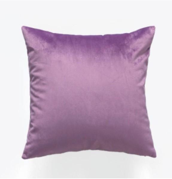Style Contemporary Simple Solid Color Velvet Pillowcase Home Decorative Cover Cushion