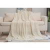 Sofa Blanket Solid Color Air Conditioning Blanket Light Luxury Style Cover Blanket Office Nap Blanket Spring and Summer