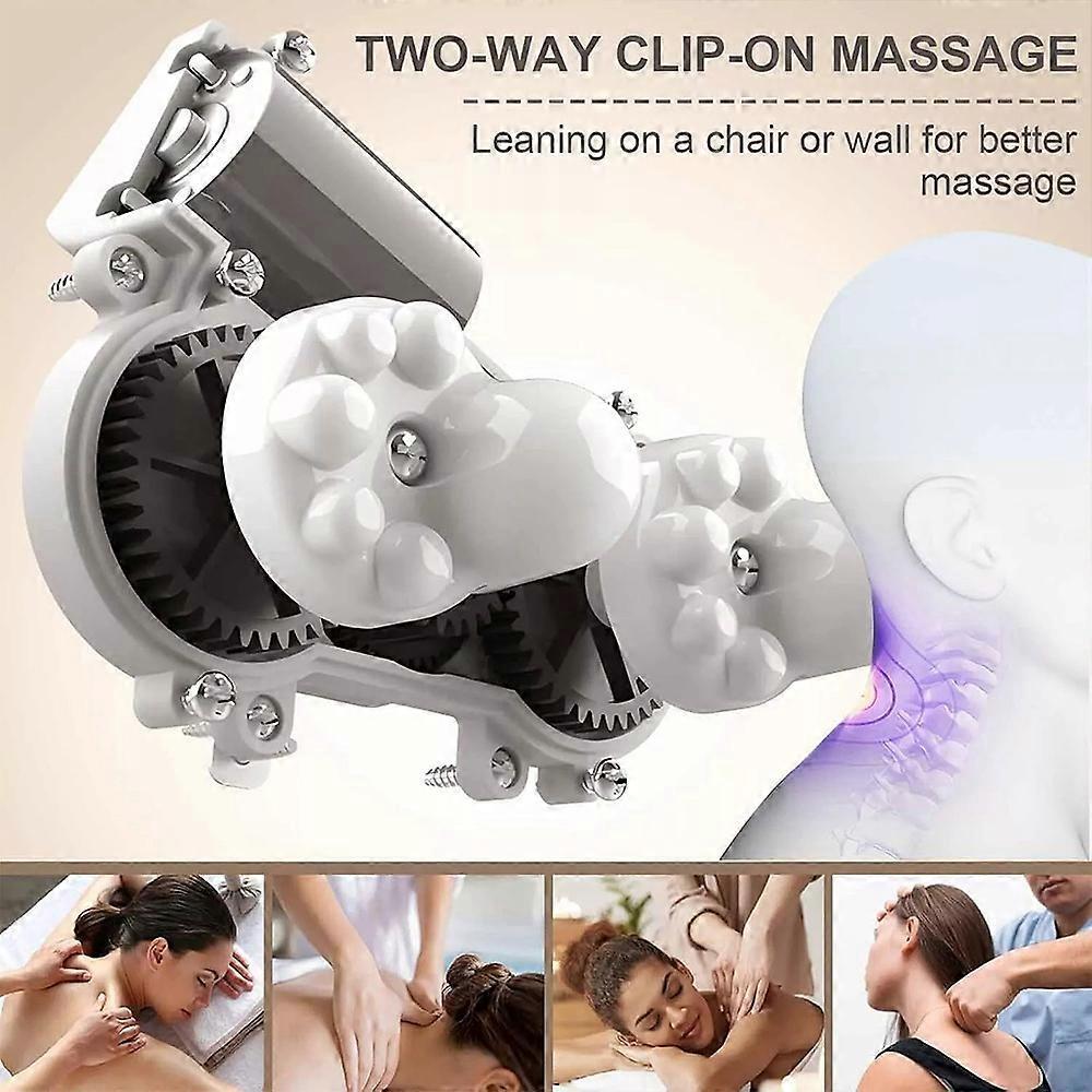 U-Shaped Massage Pillow, Electric Neck Massager, Portable Heated Kneading Massager