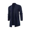 Herren Koreanischer Stil Slim Fit Mittellanger Trenchcoat - Herbst Strickjackenjacke, Übergröße Strickwaren