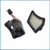 2Pcs  for V40 V50 C30 C70 S40 S60 S80 V50 V70 XC70 XC90 XJ XF XK/XKR New LED Front Under Mirror Lamp Puddle Light