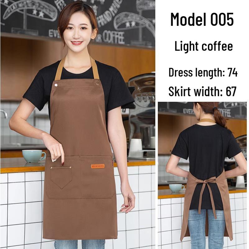 Waterproof and Stain-Resistant Catering Apron with Logo for Restaurants, Cafes, and Hotels