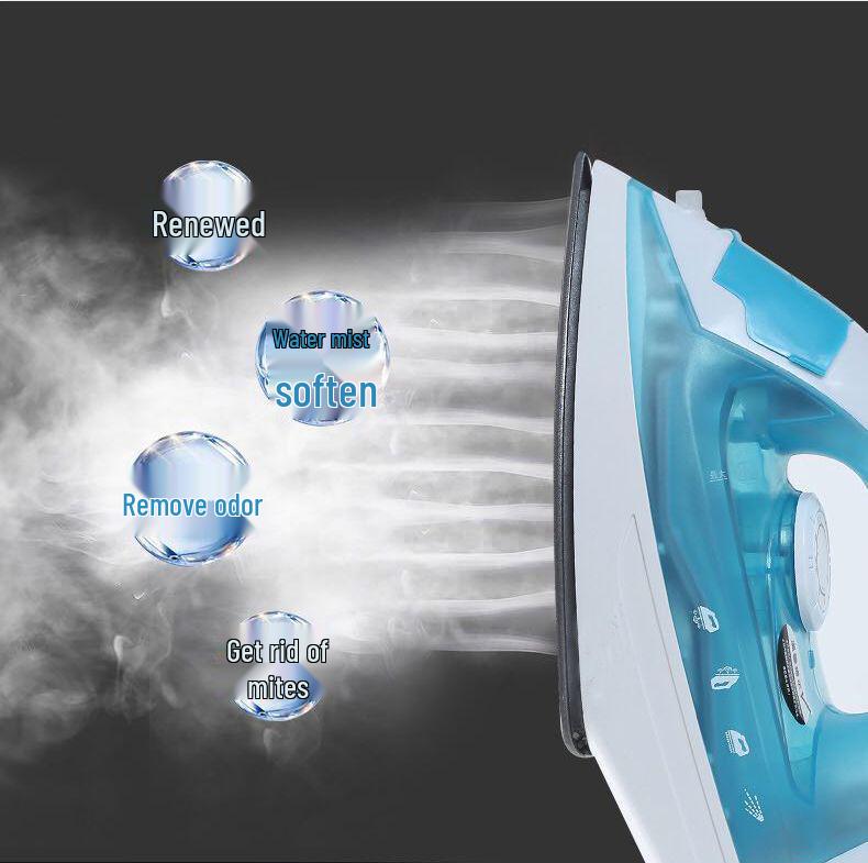Handheld Mini Steam and Dry Iron for Clothes – Dual-Use Electric Ironing Machine