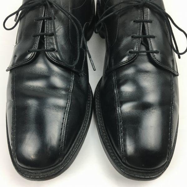 Allen Edmonds Vintage Hillcrest Swirl Moc Business Schuhe Schwarz Größe 8D / 25.5-26.0cm(GEBRAUCHT)